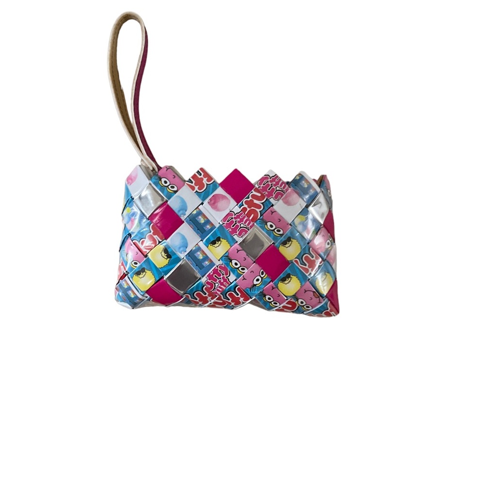 Kids Candy Wrapper wristlet